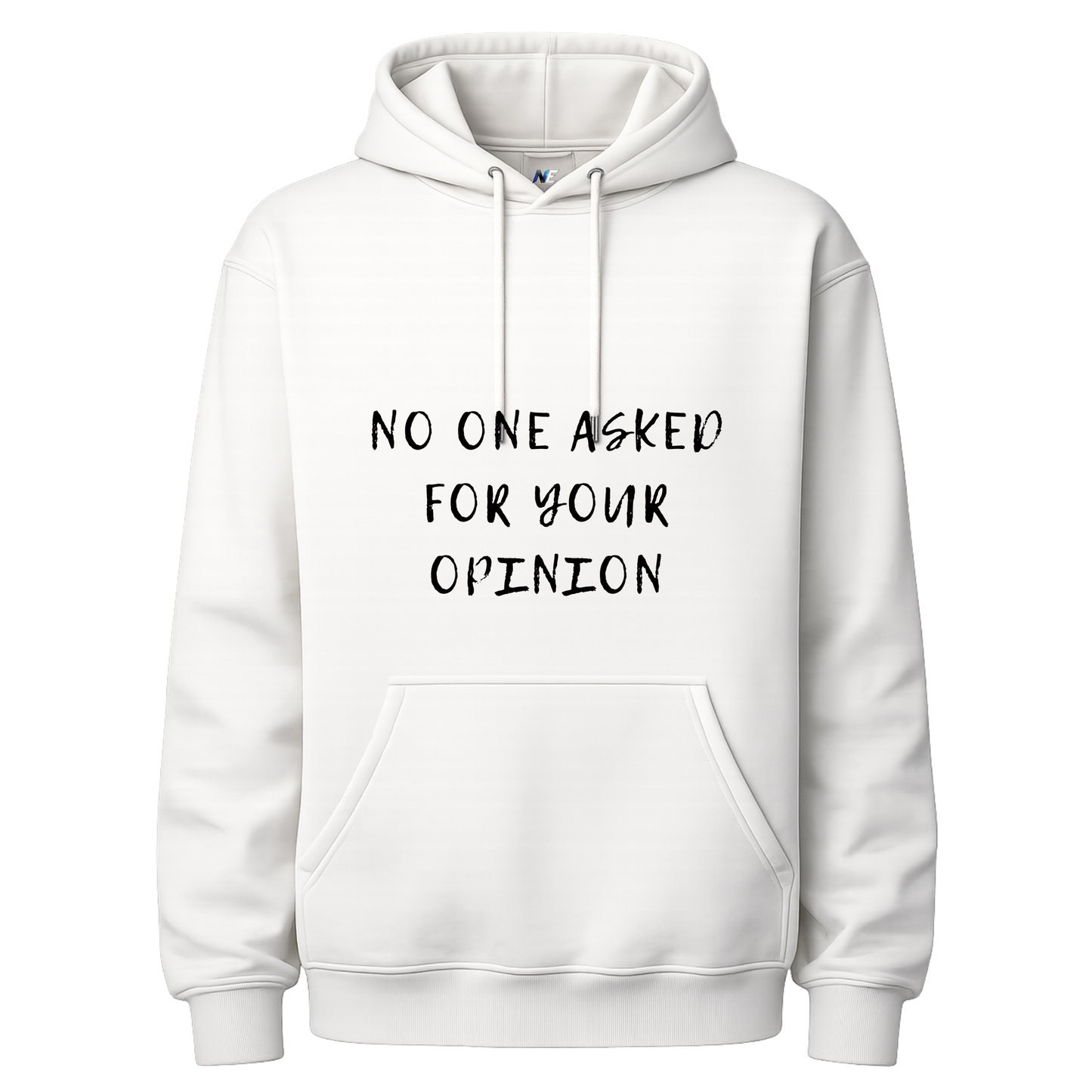Opinion Quote Dual Print Hoodie